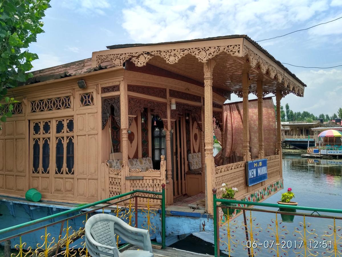 House Boat New Manora Bed & Breakfast Srīnagar Екстериор снимка